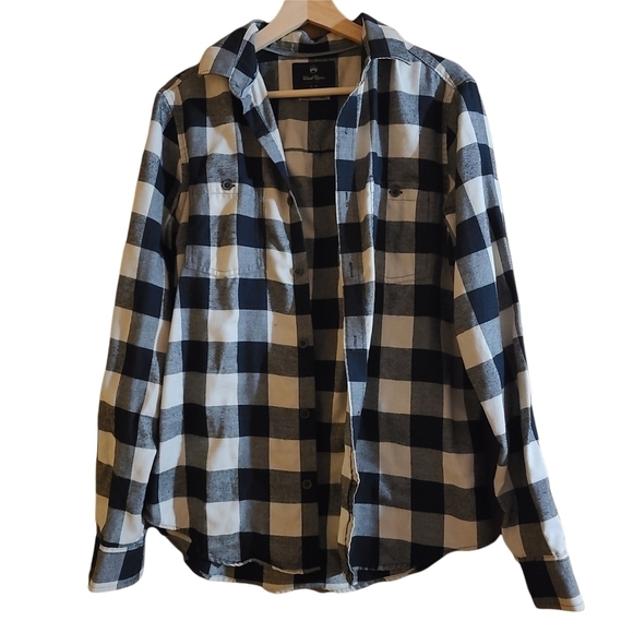 Wind River SMALL plaid checkered long-sleeve Button-down shirt westerncore - Picture 12 of 16